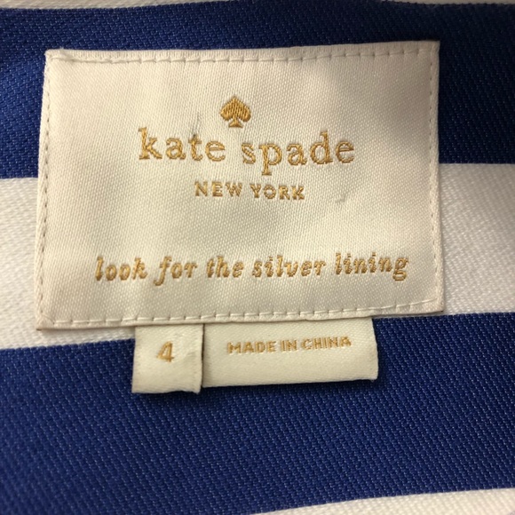 Kate Spade Yarn Dyed Striped Shift Dress - Picture 7 of 8